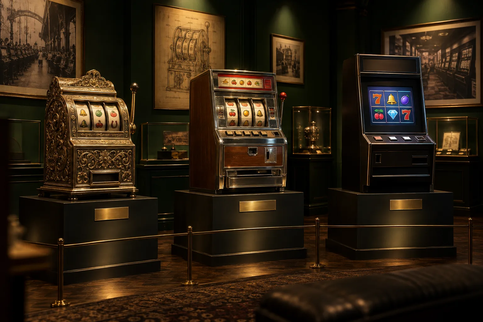 Mechanical, electromechanical and digital slot cabinets